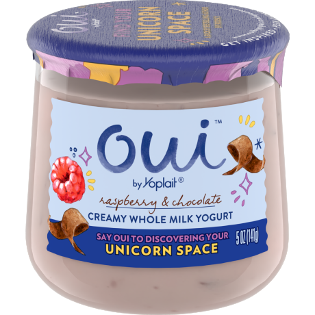 Creamy Raspberry &amp; Chocolate | Oui by Yoplait